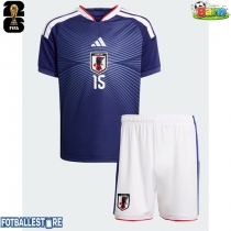 Japan Daichi Kamada #15 Hjemmedraktsett Barn VM 2026 Kortermet (+ Korte bukser)